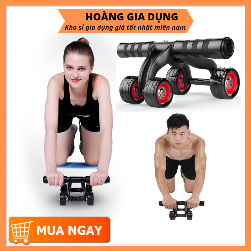 Con Lăn Tập Cơ Bụng 4 Bánh HA110