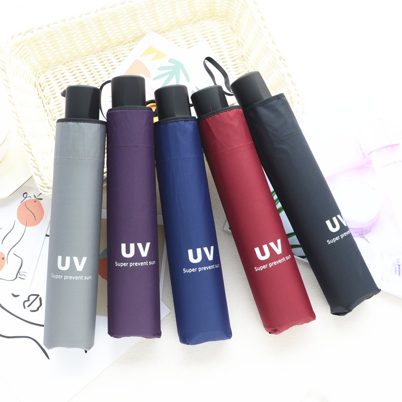 Ô Dù Chống Tia UV_ Che Mưa Che Nắng_Thiết Kế Nhỏ Gọn A4632