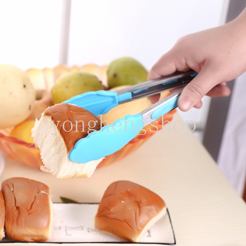 Dụng Cụ Gắp Nóng Bọc Nhựa Gắp Đồ Ăn Nóng Kẹp Gắp Nấu Nhà Bếp A1843