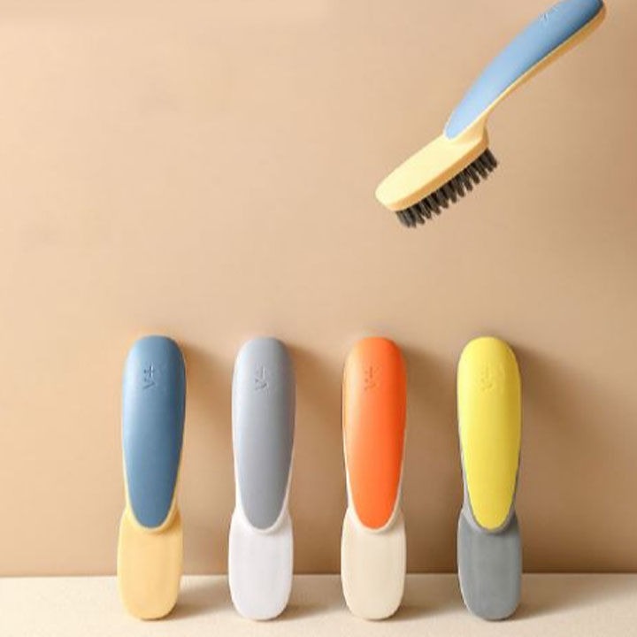 Bàn chải chà giày có tay cầm chắc chắn bàn chải giặt đô đánh bay vết bẩn A0411