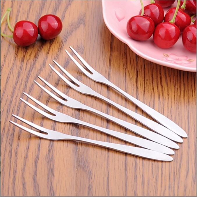 Hộp 10 Nĩa Xiên Trái Cây, Đồ Nướng, Ăn Hải Sản, Nĩa Xiên ốc Chất Liệu Inox 304 Cao Cấp A4833