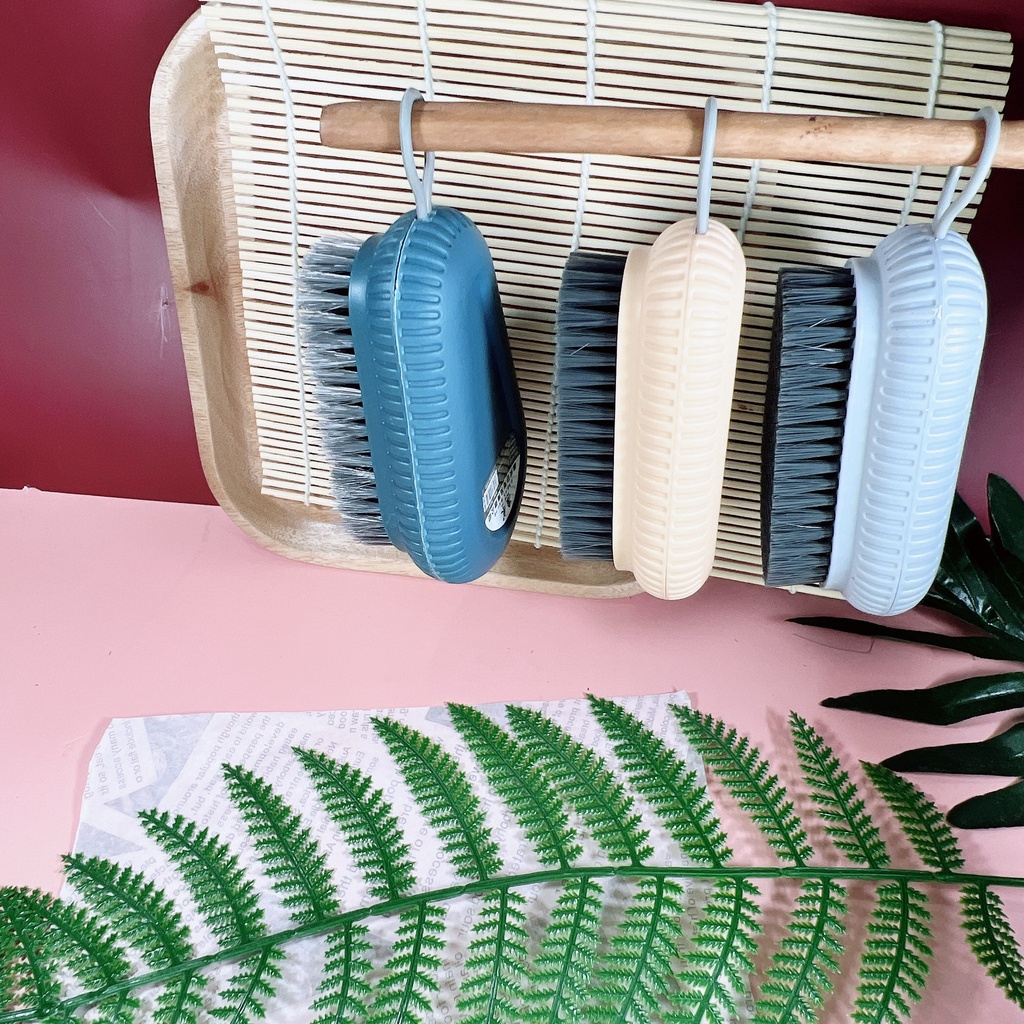 Bàn Chải Nhà Tắm Hạt Đậu Lông Mềm Phong Cách Bắc Âu A2454