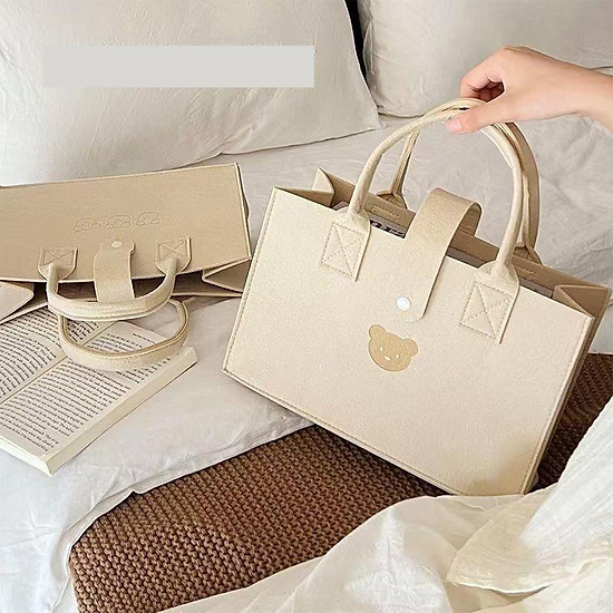 Túi Xách Gấu Nỉ 40x30CM Cute Dễ Thương A1564