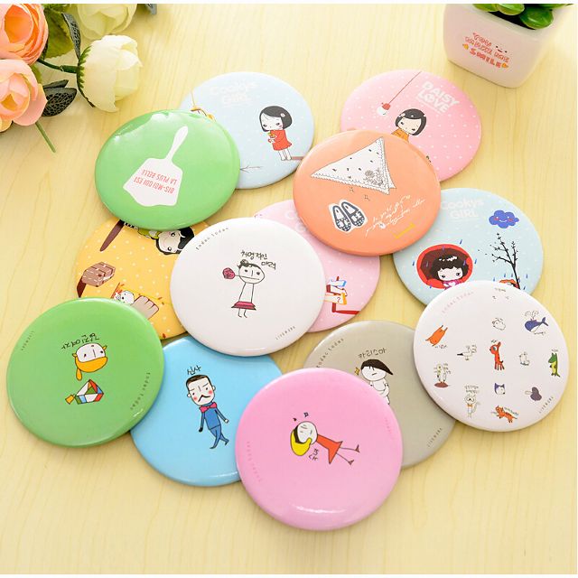 Gương Mini Hàn Quốc Trang Điểm 7CM Nhỏ Gọn A1052
