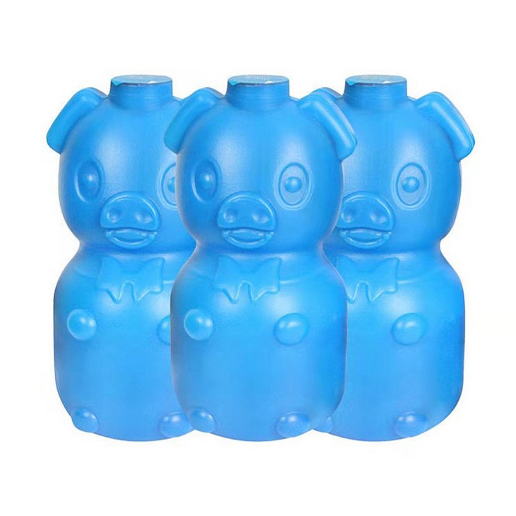 Heo Thả Bồn Cầu Khử Mùi Diệt Khuẩn_ Tạo Nước Màu Xanh A2621