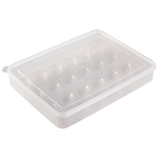 Hộp Đựng Trứng 24 Quả Có Nắp Đậy Nhựa Việt Nhật Khay Bảo Quản Trứng A1371