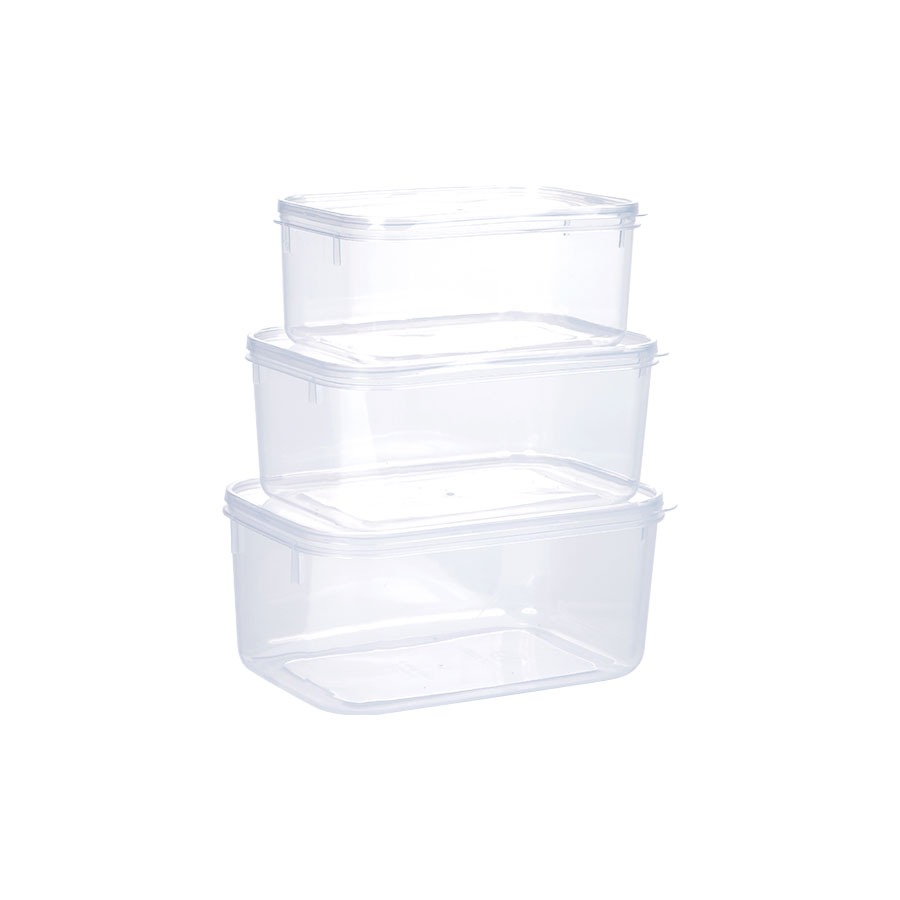 [ 2-300ML ] Hộp Lạnh Bầu Đựng Thức Ăn Trữ Thực Phẩm, Hộp Nhựa Đựng Đồ Ăn, Hộp Lưu Trữ Thức Ăn Bỏ Tủ Lạnh (6685) A2931-2
