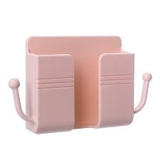 Kệ Dán Tường Đỡ Điện Thoại Sạc Pin Việt Nhật Có Móc Treo Đồ (5689) A1442