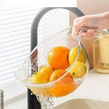 Rổ Nhựa Vo Gạo, Rửa Rau Củ Thiết Kế Lỗ Thoát Nước Tiện Dụng A1864