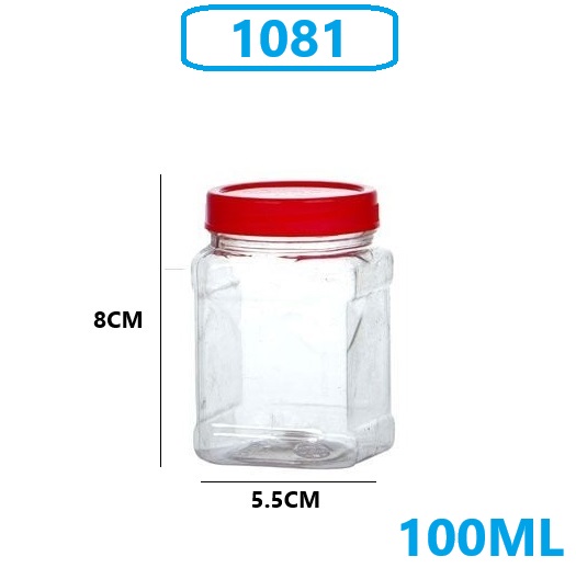 [ 100ML-Nhỏ ] Hũ Keo Nhựa Việt Nhật Đựng Gia Vị, Lọ Đựng thực phẩm Hạt Ngũ Cốc, Hộp thực phẩm (1081) A5641