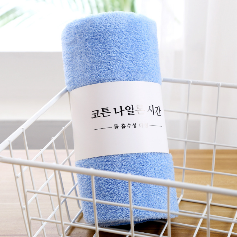Khăn Tắm Hàn Quốc Cỡ Lớn 140 X 70CM Lông Cừu Siêu Dày Mềm Mịn A3141