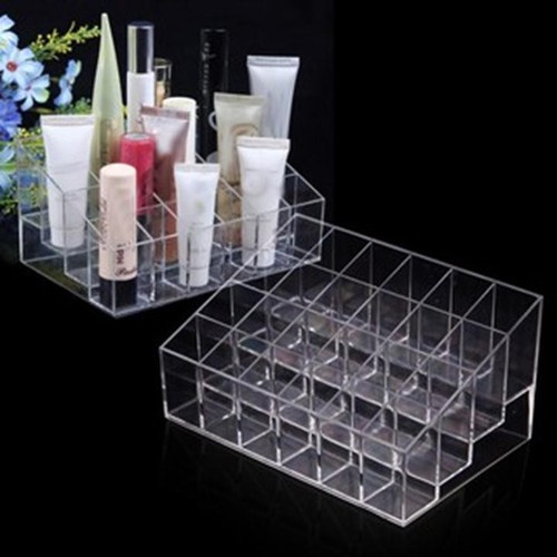 Khay Đựng Son Đựng Mỹ Phẩm Trong Suốt 24 ô A1163