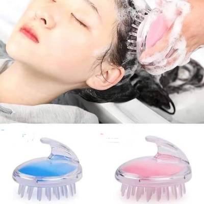 Lược Gội Đầu Massage Gai Silicon Mát Xa Da Đầu Giảm Rụng Tóc Kích Thích Mọc Tóc A2133