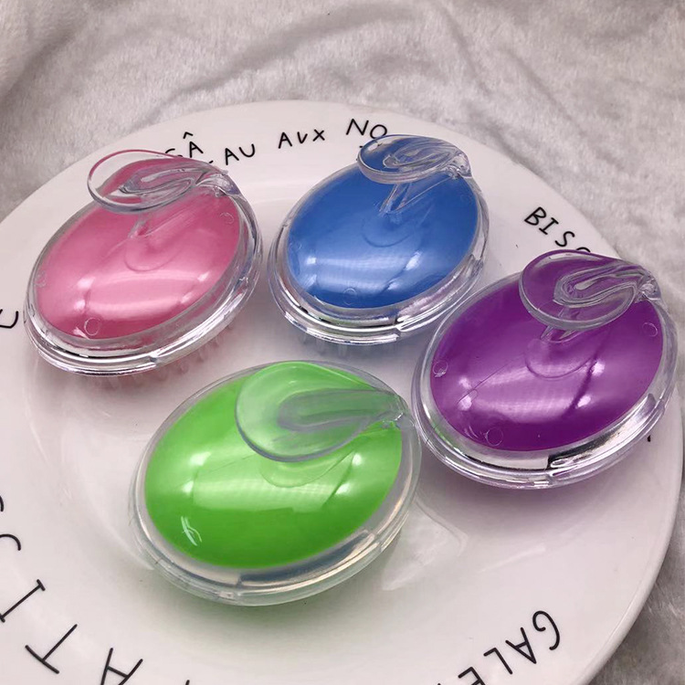 Lược Gội Đầu Massage Gai Silicon Mát Xa Da Đầu Giảm Rụng Tóc Kích Thích Mọc Tóc A2133