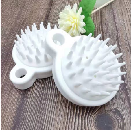 Lược Gội Đầu Massage Silicon Kích Thích Mọc Tóc Kích Thích Mọc Tóc (Màu Trắng) A2134