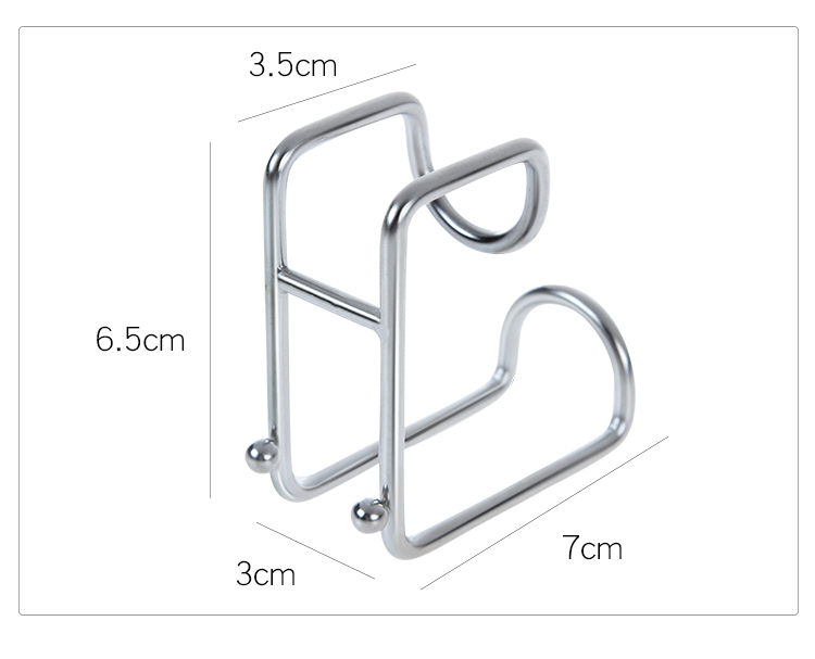 Móc Treo Chậu Dán Tường Inox Treo Dao Thớt Đa Năng A1933