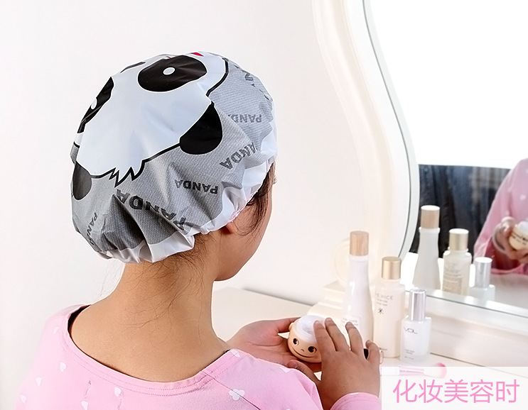 Mũ Tắm Gội Trùm Đầu Chống Nước Ướt Tóc A4032