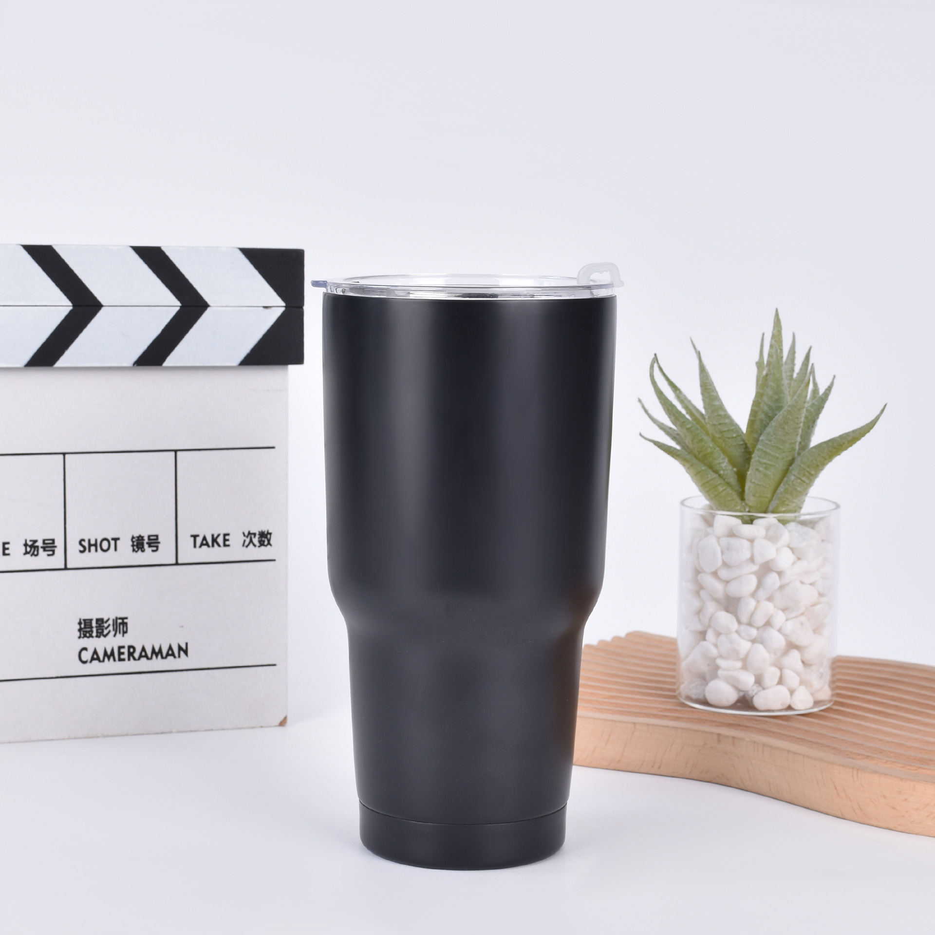 Ly Giữ Nhiệt 900ML Inox 304 2 Lớp Cách Nhiệt Có Nắp Đậy Kèm Ống Hút Sang Trọng A4061