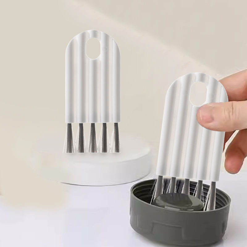 Chổi vệ sinh nắp cốc đa năng, dụng cụ vệ sinh góc rãnh cốc khe hở vệ sinh bàn phím đồ điện tử L0642