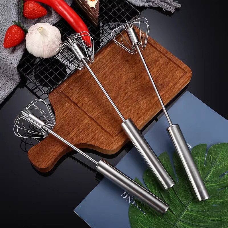 Dụng Cụ đánh trứng bán tự động bằng thép không gỉ, khuấy kem, đánh khuấy dụng cụ làm bánh L0621