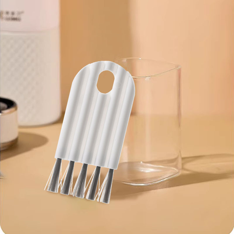 Chổi vệ sinh nắp cốc đa năng, dụng cụ vệ sinh góc rãnh cốc khe hở vệ sinh bàn phím đồ điện tử L0642