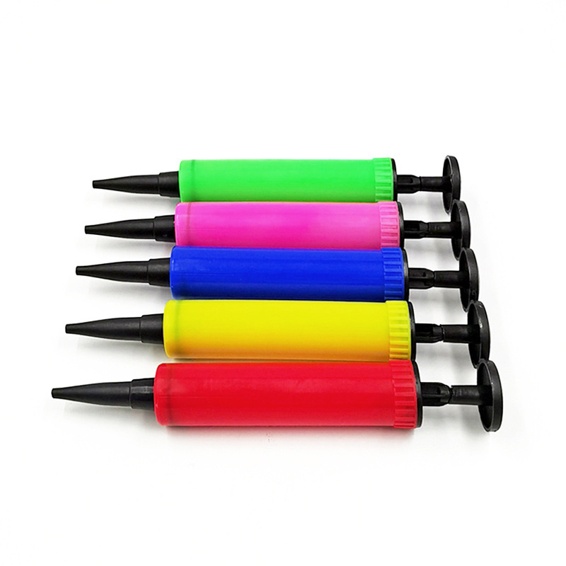 Bơm bóng bay mini cầm tay đẩy bơm khí bóng số trang trí tiệc L0654