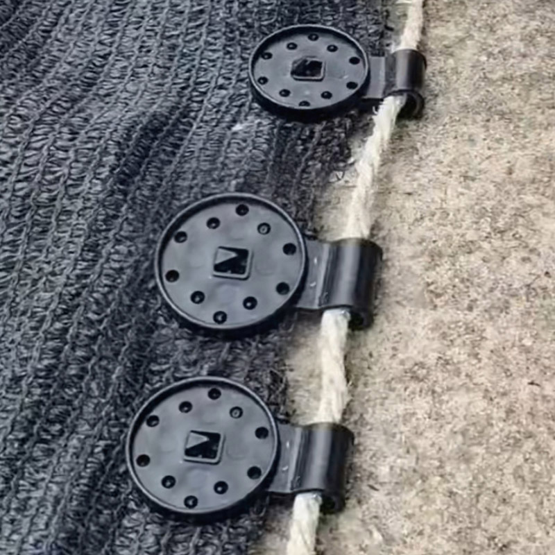 Sét 10 Kẹp khóa cố định lưới che nắng, kẹp bạt phủ, kẹp màng nhà kính, kẹp lưới chống côn trùng L1444