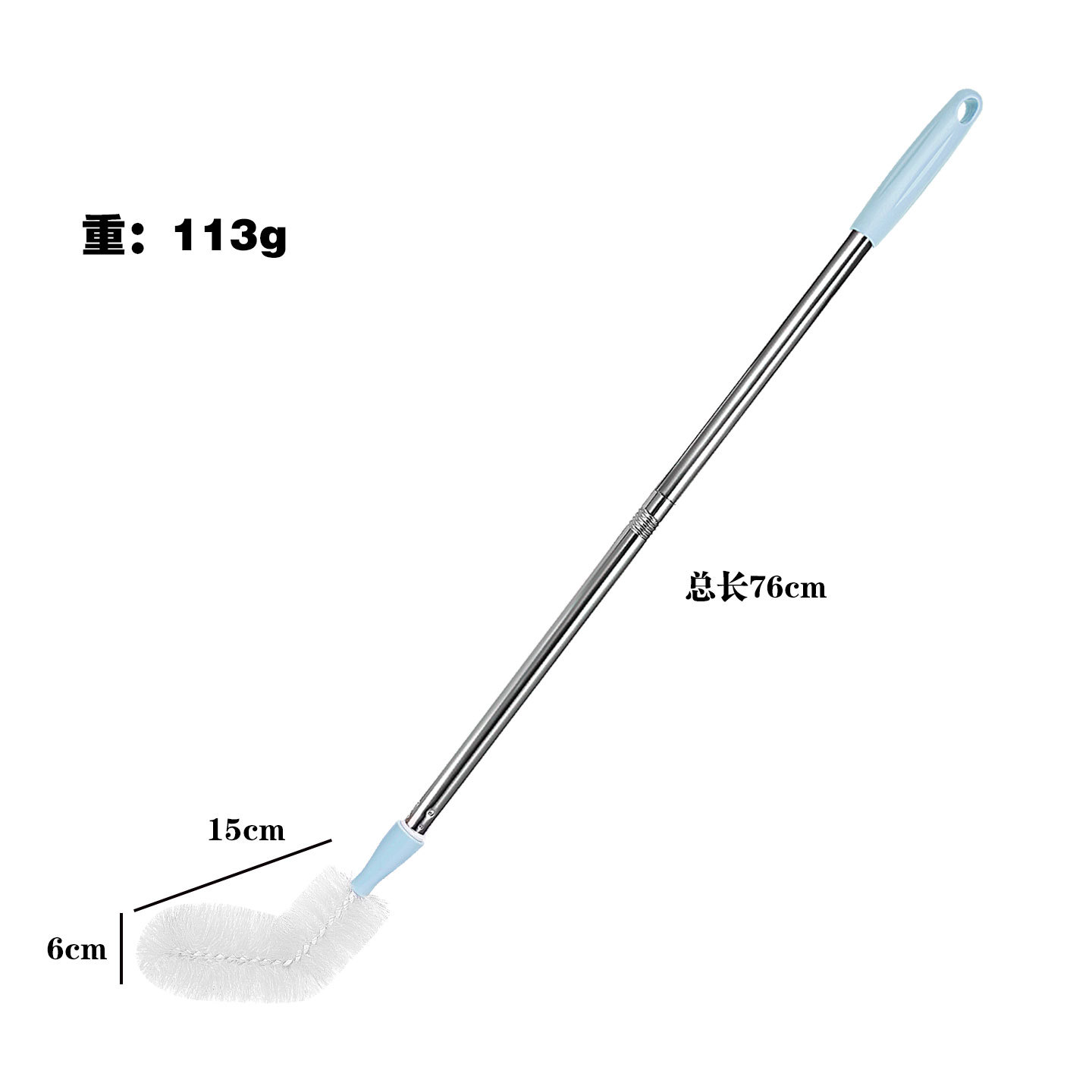 Chổi Cọ Thùng Nước Lớn Tinh Khiết 20L Chổi Vệ Sinh Tay Cầm Dài 70CM L0422