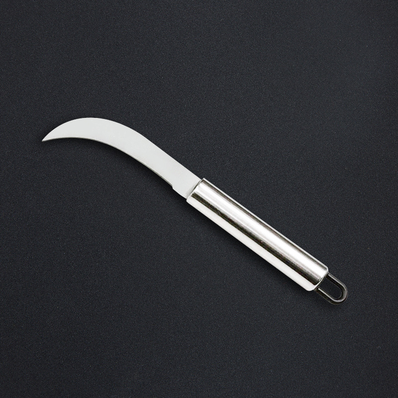 Dao rựa nhỏ bằng thép không gỉ, dao cắt chuối cắt rau củ, dao cắt dứa cắt trái cây, cắt mít, cắt hẹ A0511