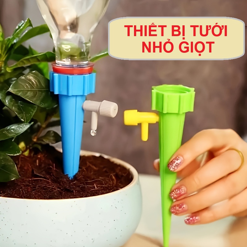 Thiết bị tưới nước tự động nhỏ giọt gia đình thiết bị rò rỉ nước trồng hoa tự phục vụ tưới cây L0844