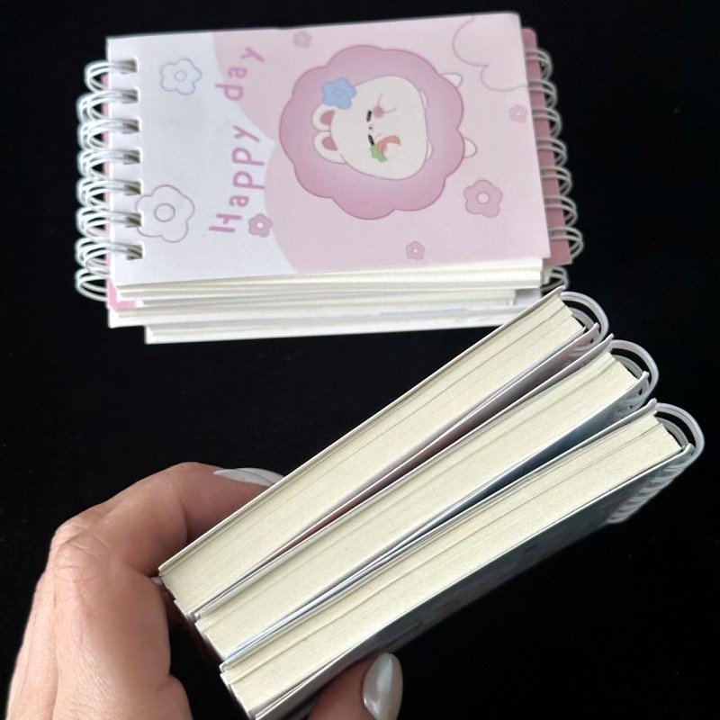 Sổ tay bỏ túi hoạt hình, Sổ tay bỏ túi di động mang theo, Sổ ghi nhớ ghi chép sô liệu L2024