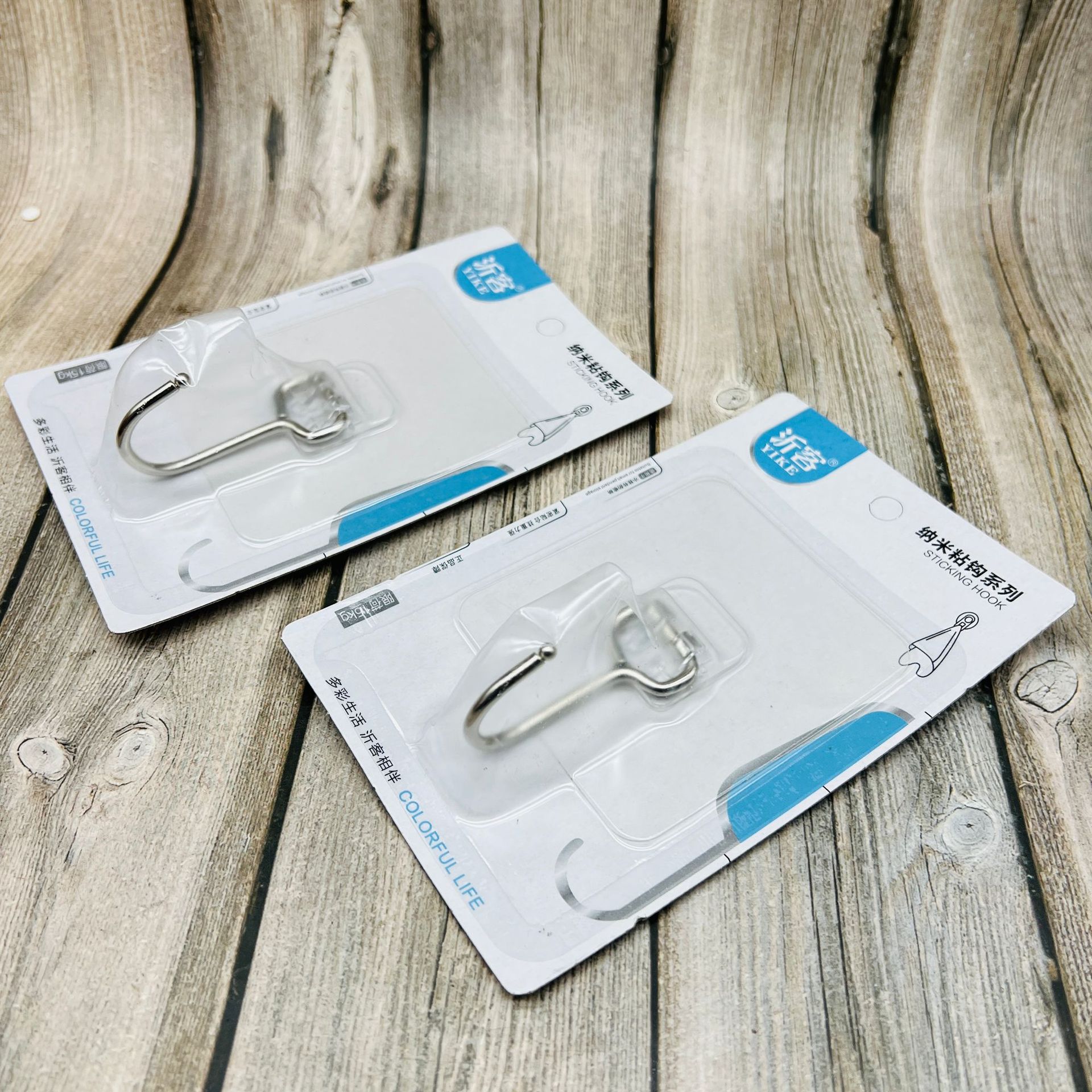[ Bản Lớn-Loại Tốt ] Móc Dán Tường Đầu Dài Bản Lớn Treo Quần Áo Đa Năng  Có Vỉ A4232
