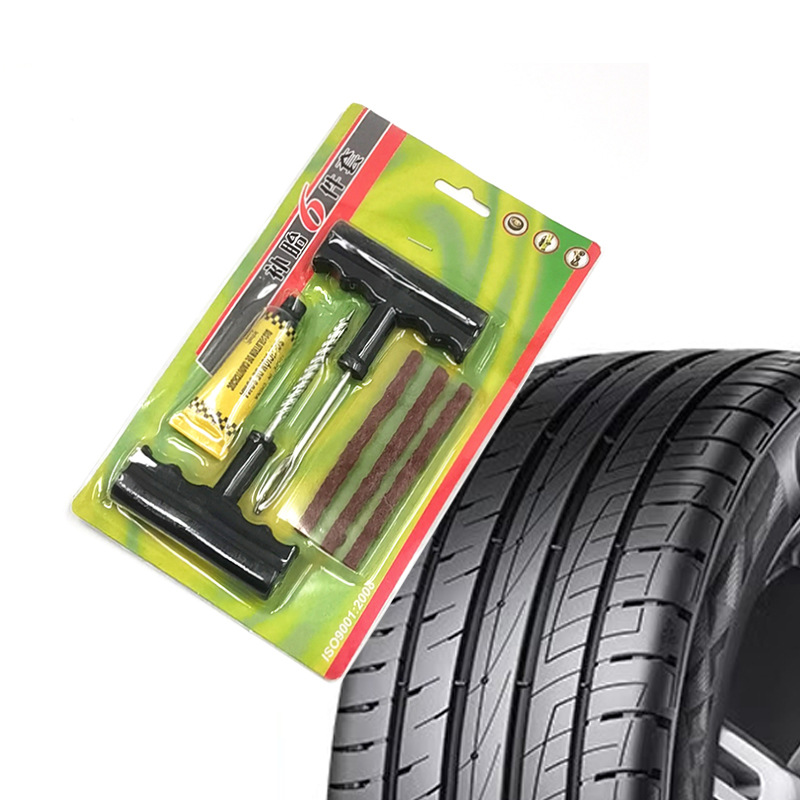Bộ Dụng Cụ Vá Lốp Xe Không Săm Khẩn Cấp, Vá Lụi, Dụng Cụ Cho Xe Hơi Xe Ô Tô Xe Máy, Vá Rút Bánh A1433