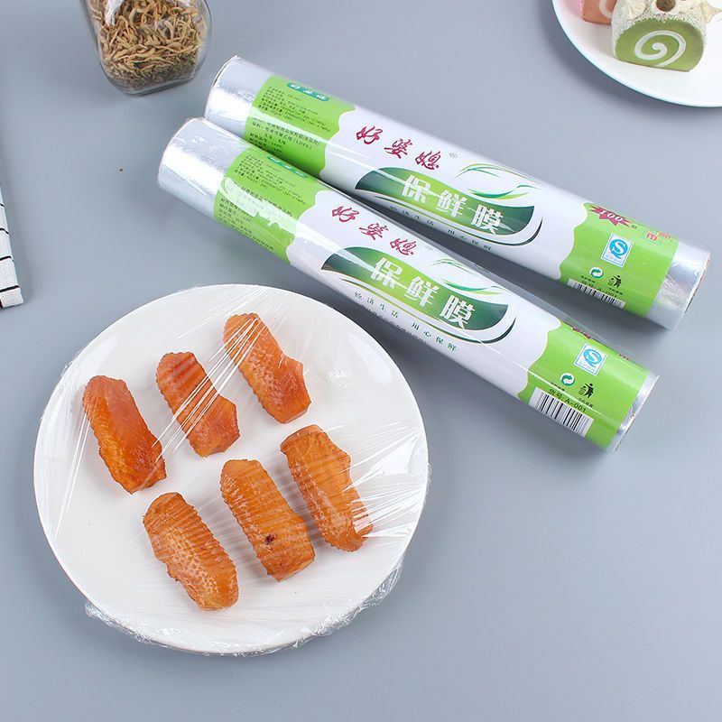 Cuộn Màng bọc thực phẩm 30CM dùng một lần cho gia đình để bảo quản thực phẩm trong tủ lạnh L0951
