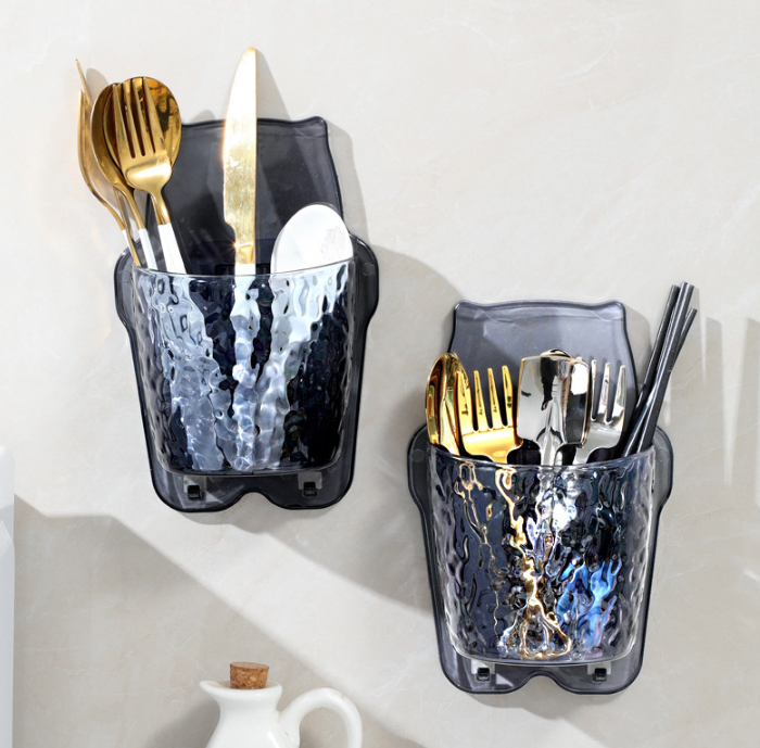 Kệ Nhà Tắm Dán Tường Hình Con Cú, Giỏ Treo Sữa Tắm Dầu Gội Bàn Chải Kem Đánh Răng Mỹ Phẩm A3132