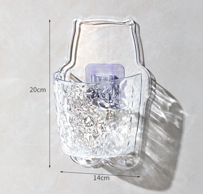 Kệ Nhà Tắm Dán Tường Hình Con Cú, Giỏ Treo Sữa Tắm Dầu Gội Bàn Chải Kem Đánh Răng Mỹ Phẩm A3132