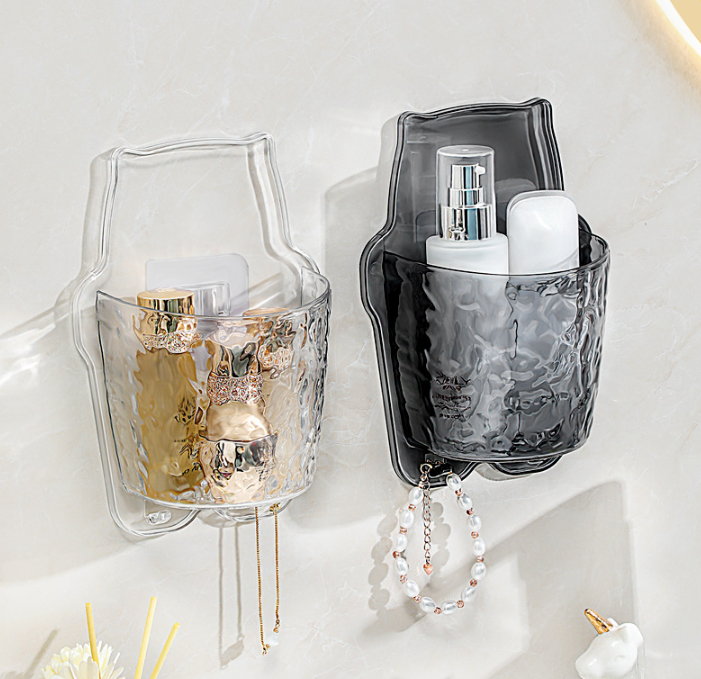 Kệ Nhà Tắm Dán Tường Hình Con Cú, Giỏ Treo Sữa Tắm Dầu Gội Bàn Chải Kem Đánh Răng Mỹ Phẩm A3132