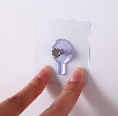 Móc Dán Dính Tường Chuyên Dụng Treo Tranh, Đồng Hồ, Khung Ảnh, Chìa Khóa, Đồ Decor Chịu Lực 5-10 Kg L0111