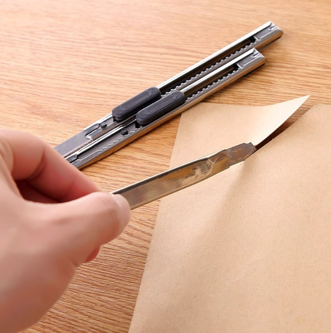 Dao Cắt Dọc Giấy Thép Mini Đa Năng siêu bén – Dụng cụ cắt gọn nhẹ, tiện lợi A1336