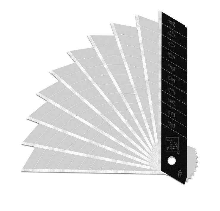 Hộp 10 Lưỡi Dao Cắt Dọc Giấy Thép Đa Năng Siêu Bén ( chỉ lưỡi dao) A1331