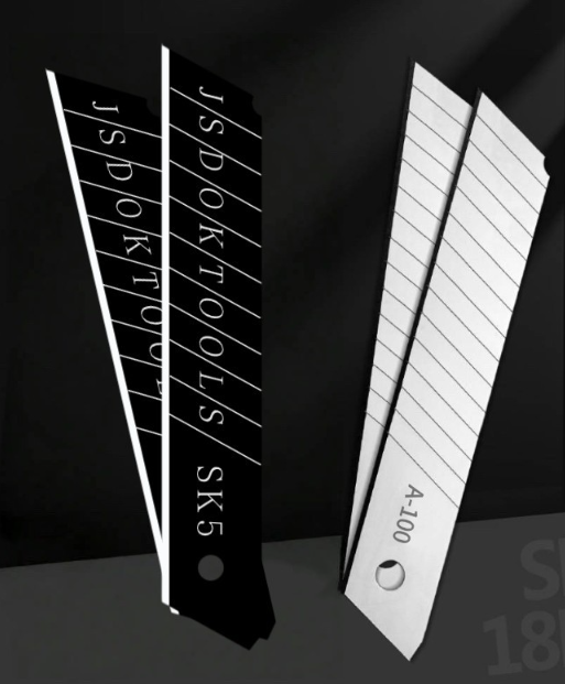 Hộp 10 Lưỡi Dao Cắt Dọc Giấy Thép Đa Năng Siêu Bén ( chỉ lưỡi dao) A1338