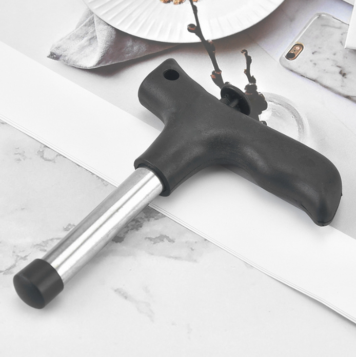 Dụng cụ mở dừa bằng thép không gỉ cầm tay dao cắt dừa dụng cụ mở lỗ dừa dụng cụ lấy lõi dừa dụng cụ đục lỗ L0133