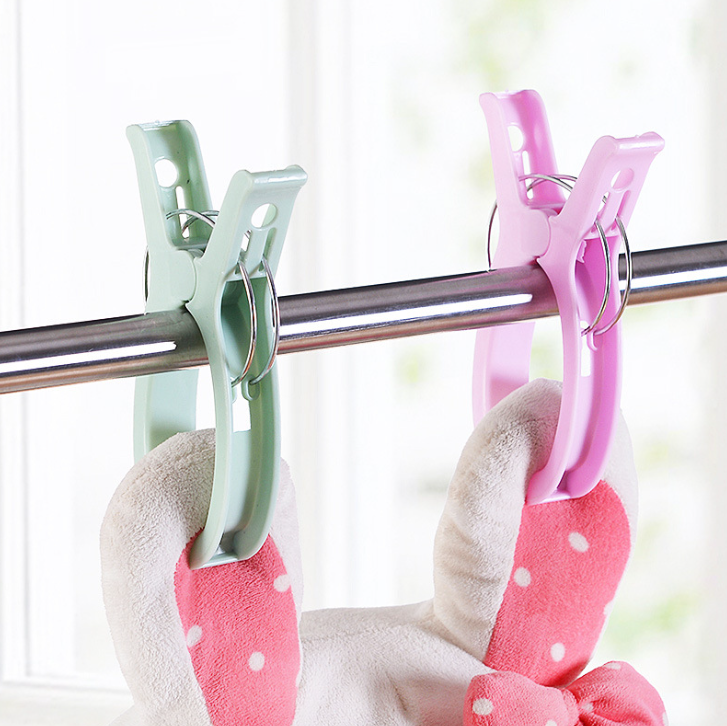 Kẹp nhựa lớn phơi chăn gài cố định chống gió, kẹp giữ phơi quần áo chống gió thổi bay L0142