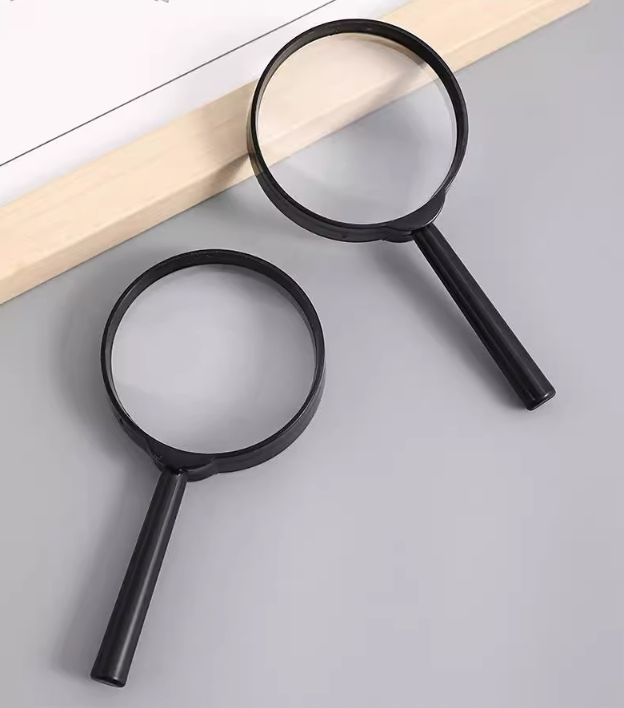 Kính lúp cầm tay cho người già đọc sách kính lúp nhựa cho học sinh kính lúp cầm tay đọc báo L0214