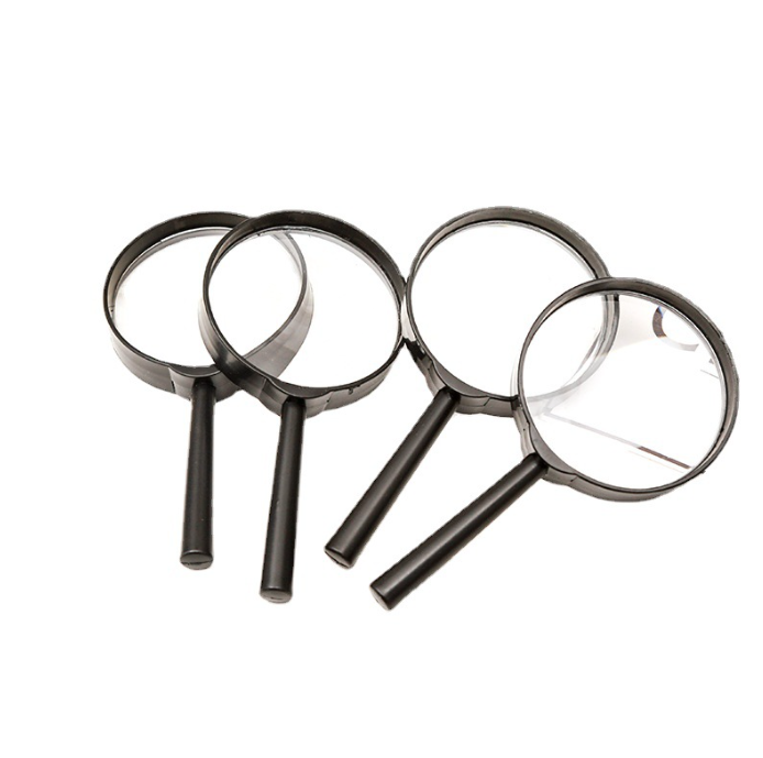 Kính lúp cầm tay cho người già đọc sách kính lúp nhựa cho học sinh kính lúp cầm tay đọc báo L0214