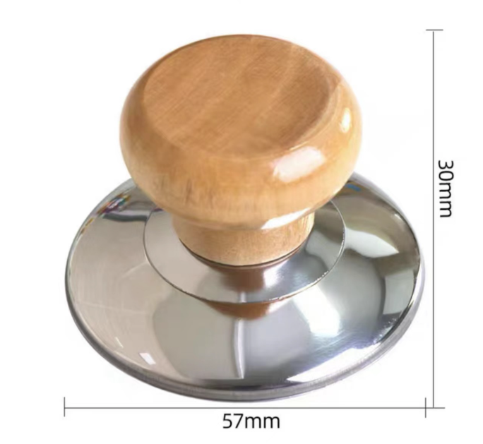 Núm nắp nồi vung nồi bằng gỗ thay thế nắp nồi đậy đa năng nắp chống bỏng khi mở nắpL0232