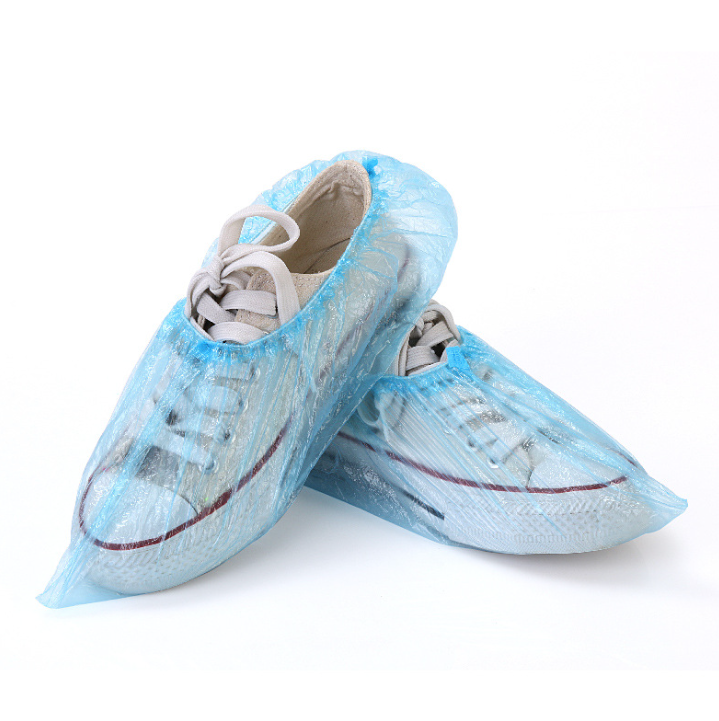 Sét 100 Bao giày Nylon dùng một lần để vệ sinh nhà cửa, chống mưa, chống thấm nước chống bụi (100 chiếc) L0253