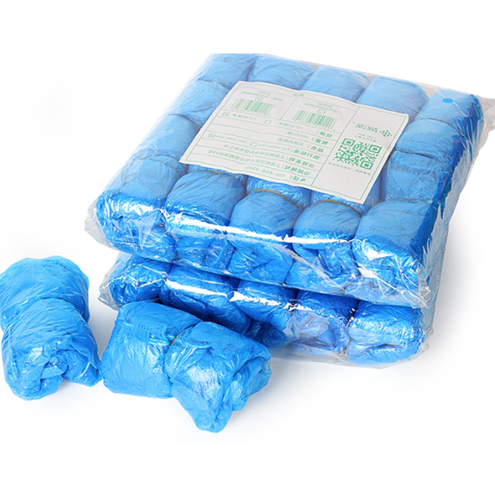 Sét 100 Bao giày Nylon dùng một lần để vệ sinh nhà cửa, chống mưa, chống thấm nước chống bụi (100 chiếc) L0253