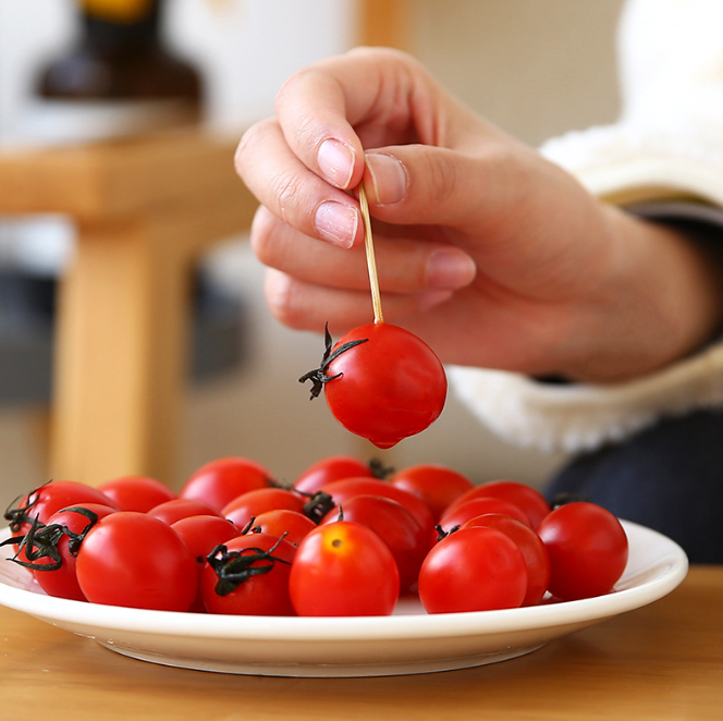 Hộp 500 chiếc tăm tre carbon tăm xỉa răng nhà hàng quán ăn dùng một lần tăm tre 2 đầu L0332