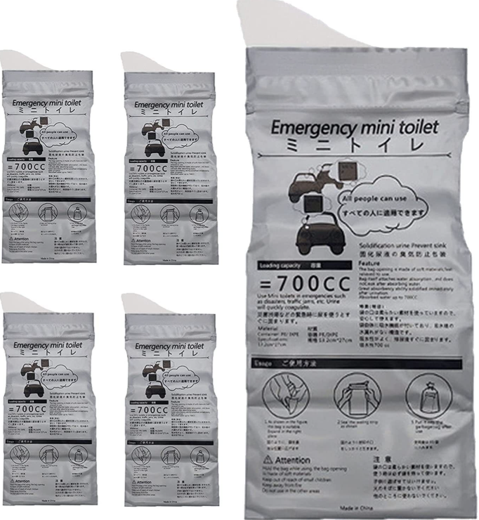 Túi đựng nước tiểu túi ói khẩn cấp unisex dùng một lần đi du lịch kẹt xe trên cao tốc L0341